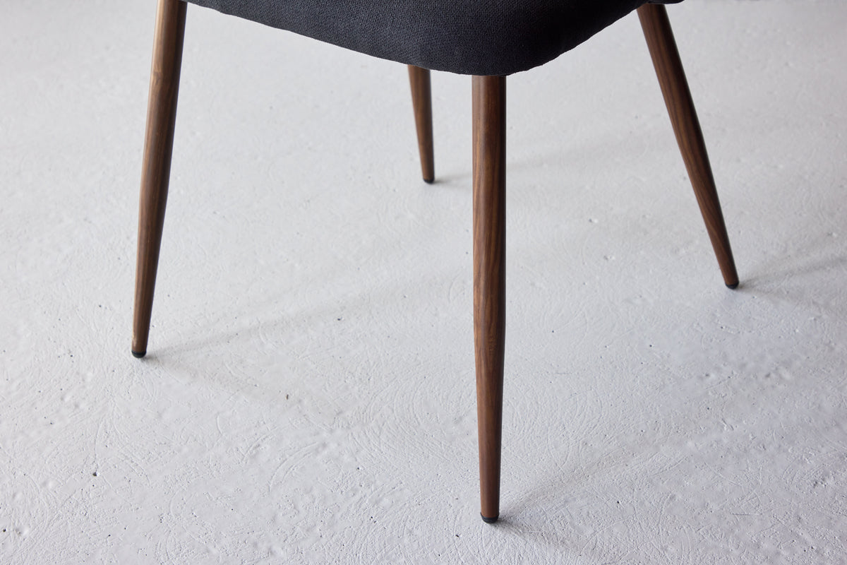 Night Esszimmerstuhl 2er-Set Schwarz