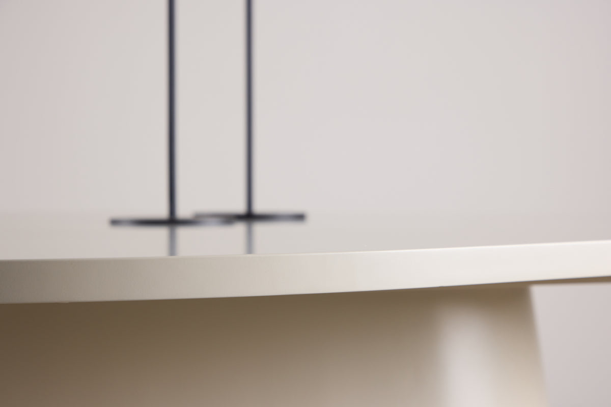 Diamond Oval Esstisch 210 x 110 Beige