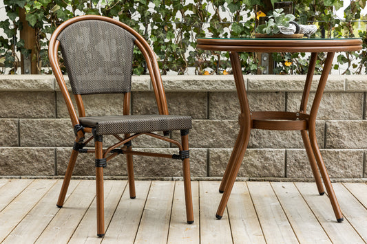 Guarda Caféstuhl 2er-Pack Schwarz