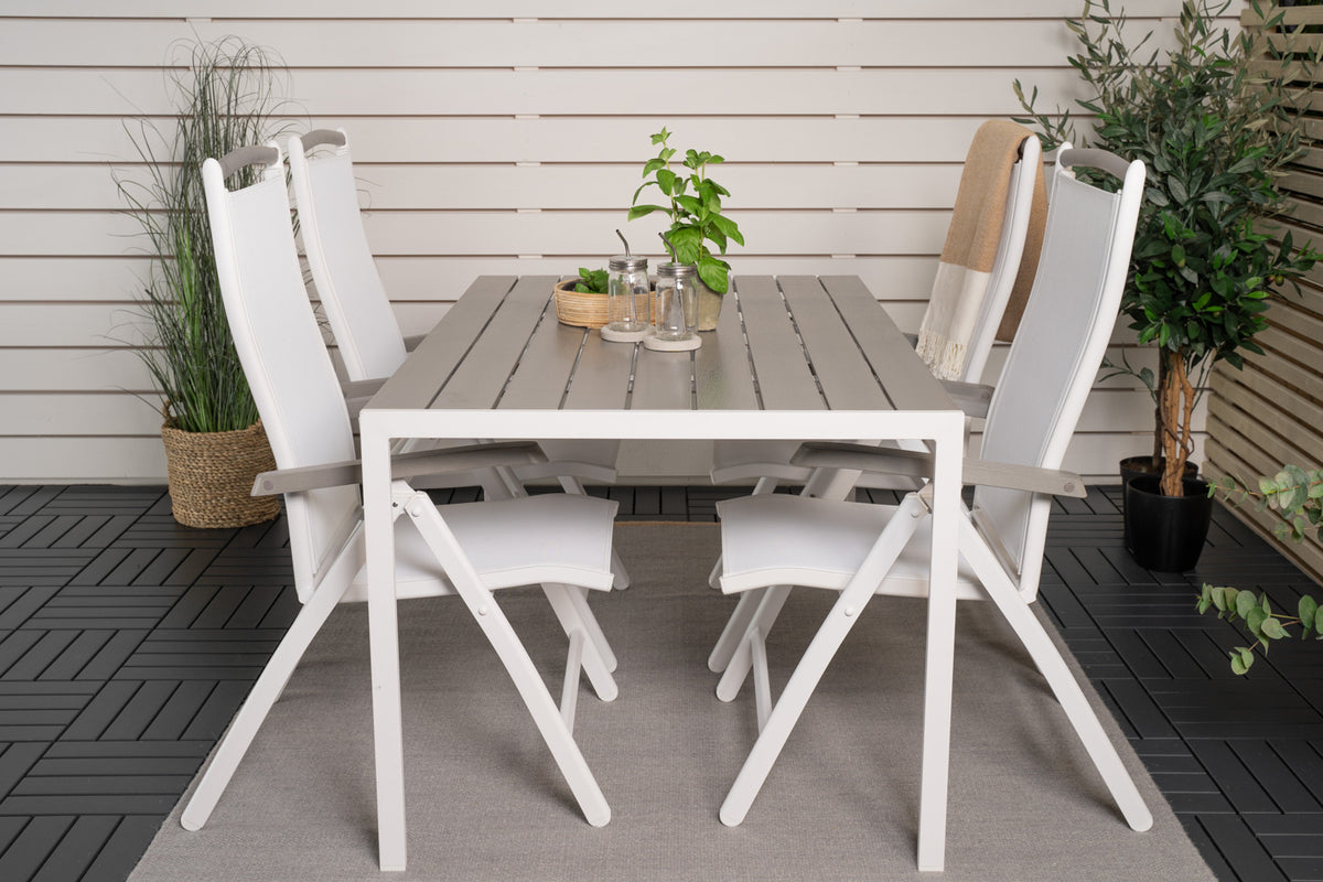 Albany Position Chair 2er-Pack Weiß