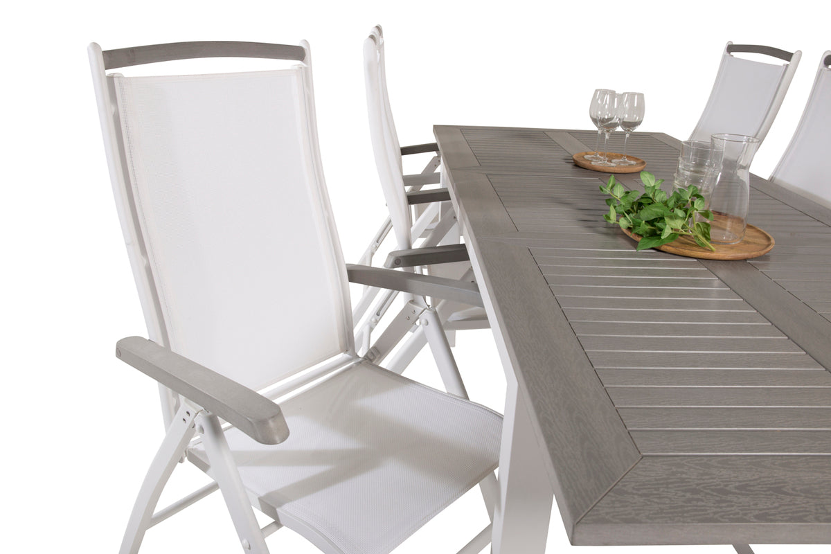 Albany Position Chair 2er-Pack Weiß