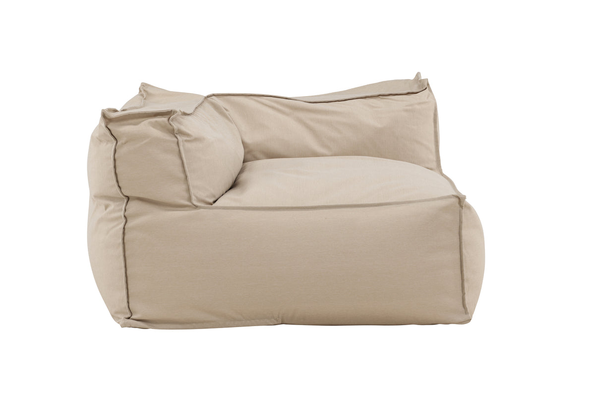 Rambo Loungesessel für Outdoor-Sofa Beige Eckteil