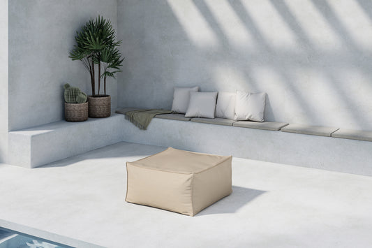 Rambo Loungesessel für Outdoor-Sofa Beige