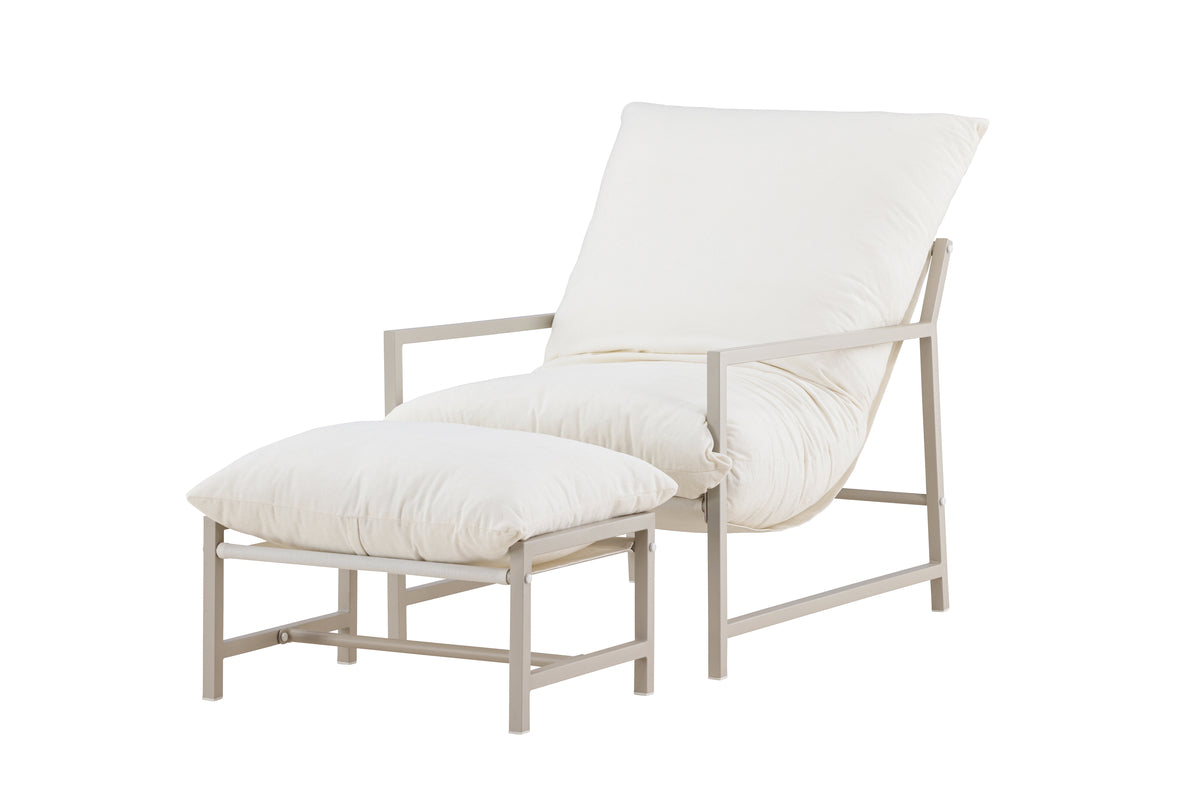 Corso Loungesessel Beige Outdoor