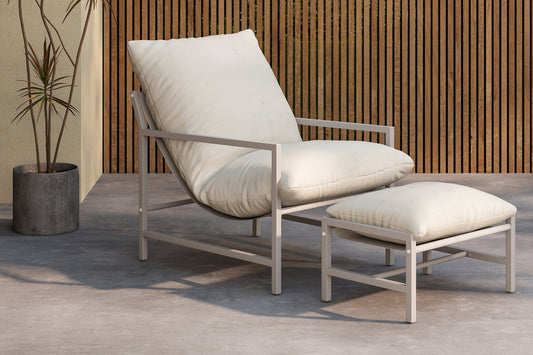 Corso Loungesessel Beige Outdoor