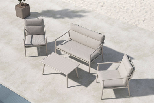 Sofaset Mazzaro Beige Outdoor Lounge