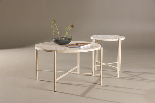 Sandhamn Couchtisch Beige