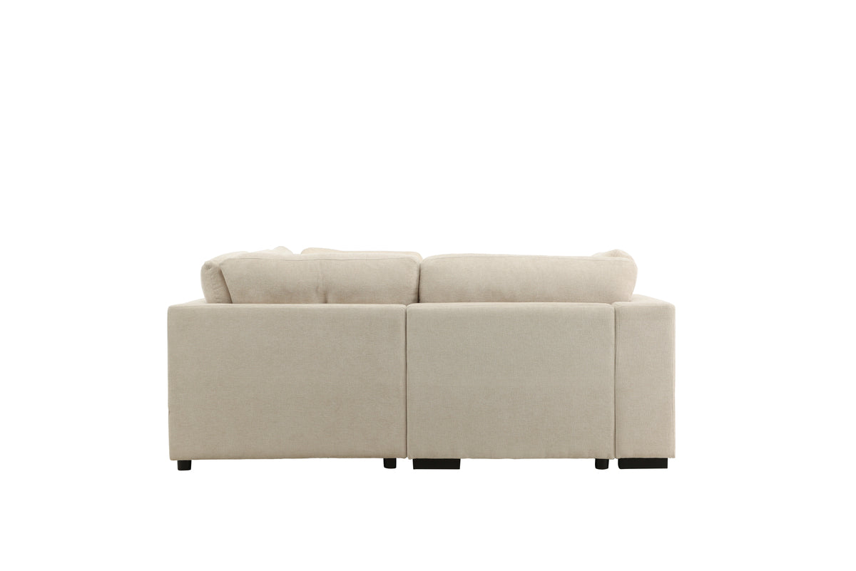 Ecksofa Salerno 4-Sitzer Beige