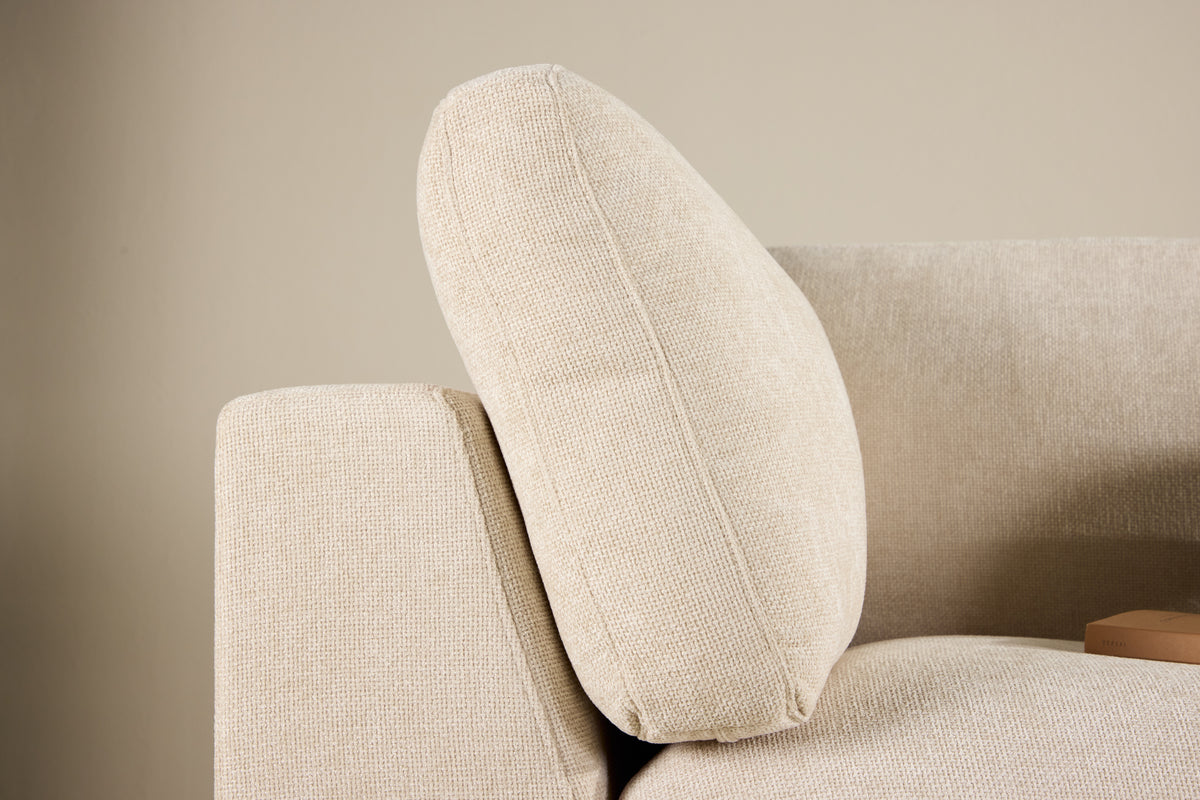Ecksofa Salerno 4-Sitzer Beige