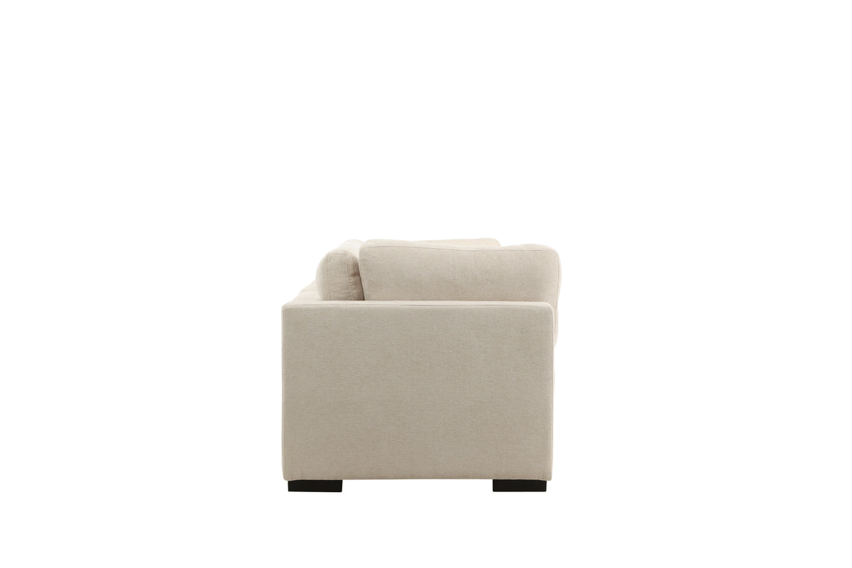 Ecksofa Salerno 3-Sitzer Beige